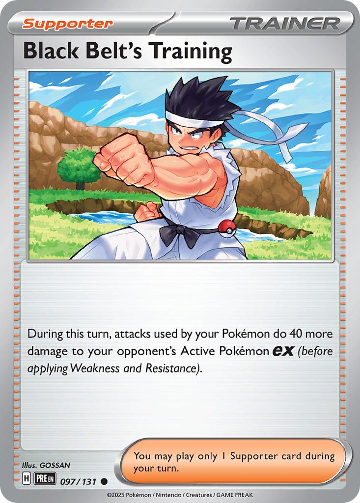 Black Belt's Training - 097/131 - Common [sv085-097] [Non-Holo]