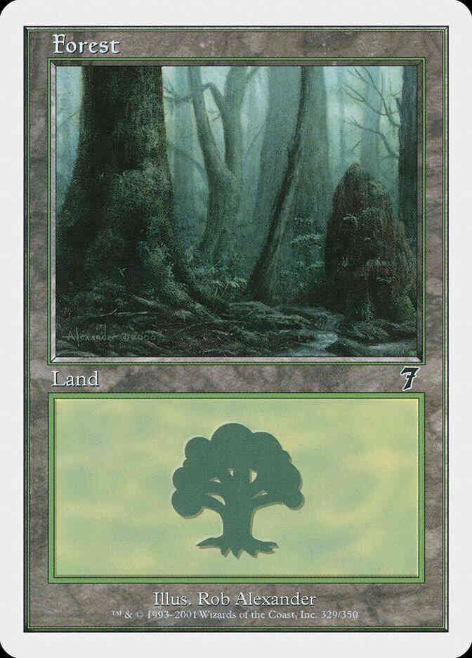 Forest [329] [Seventh Edition] [Non-Foil]