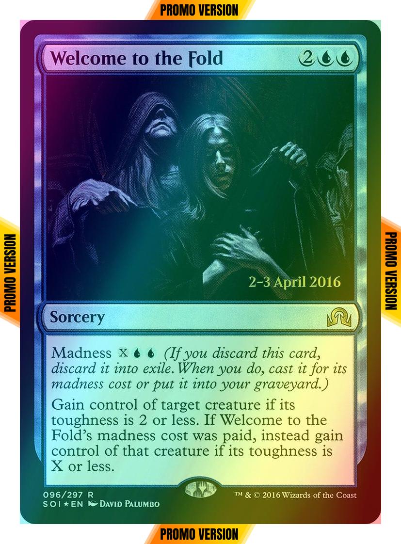 Welcome to the Fold [96s] [Shadows over Innistrad Promos] [Foil]