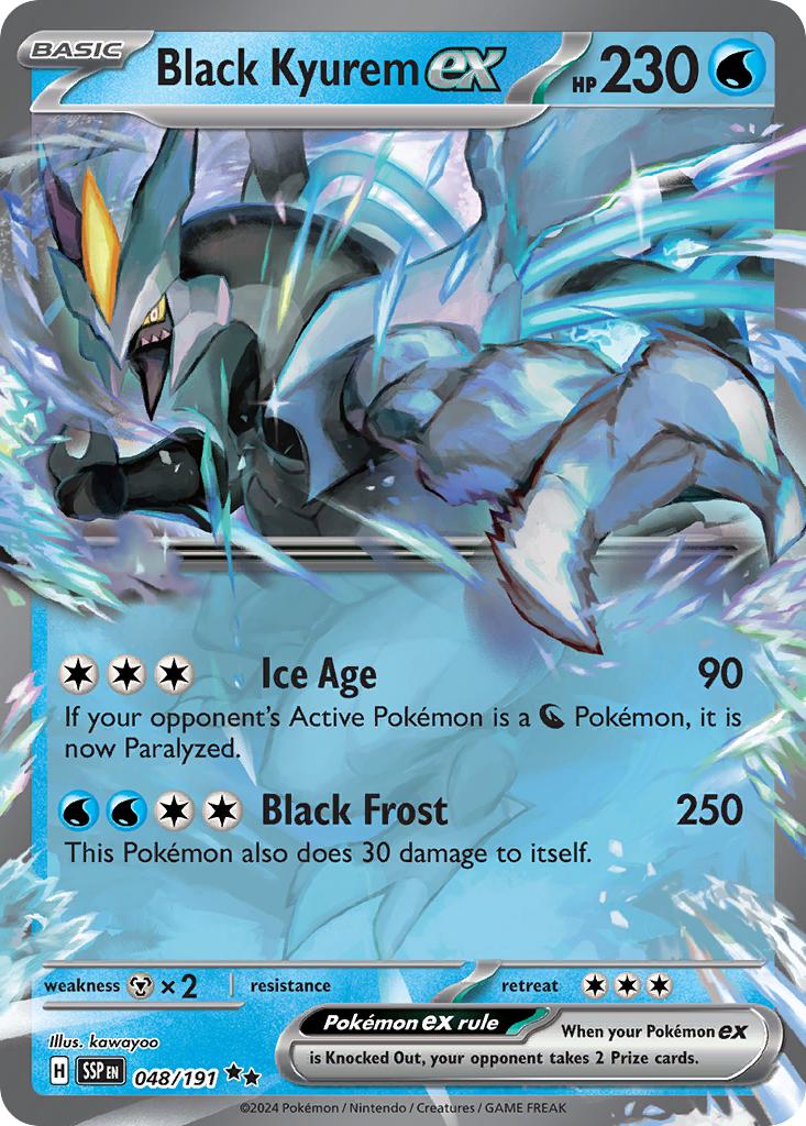 Black Kyurem ex - 048/191 - Double Rare [sv08-048] [Ultra]