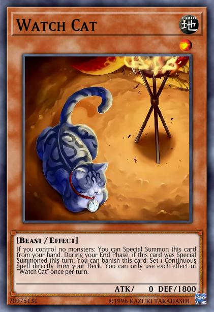 Watch Cat - MP19-EN013 - Common - 1st Edition