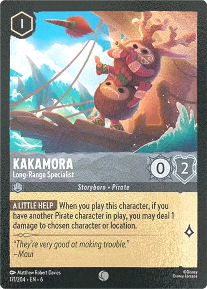 Kakamora - Long-Range Specialist - 171/204 [Azurite Sea] [Cold Foil]