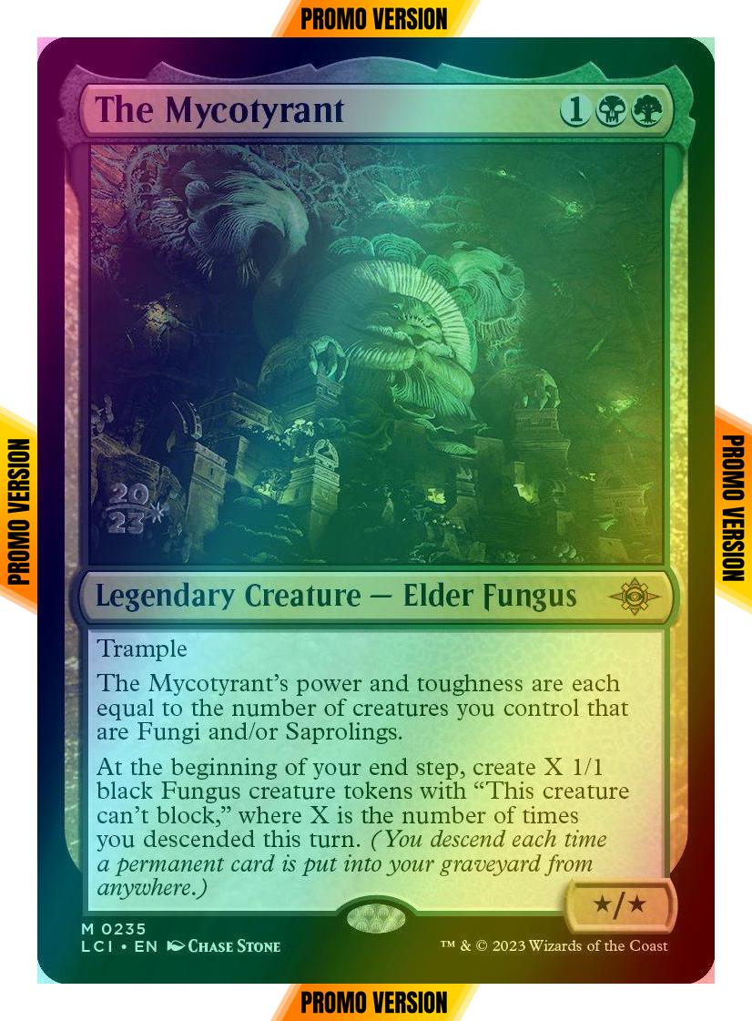 The Mycotyrant [235s] [Prerelease] [The Lost Caverns of Ixalan: Promos] [Foil]