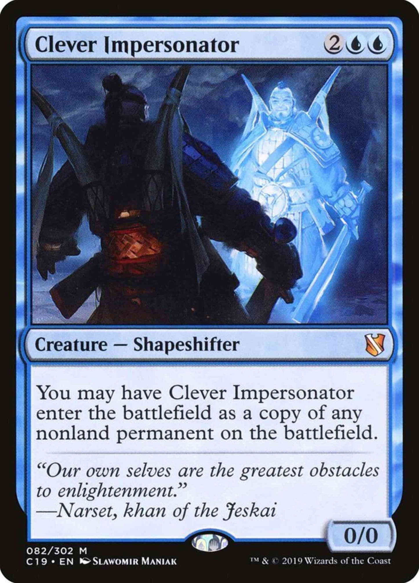 Clever Impersonator [82] [Commander 2019] [Non-Foil]