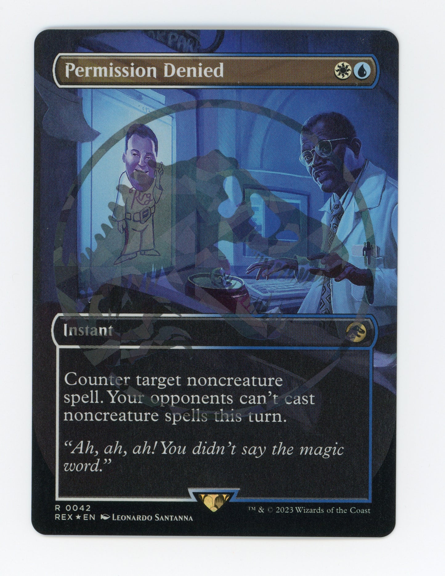 Permission Denied — Borderless|Emblem|Foil — ID 17942