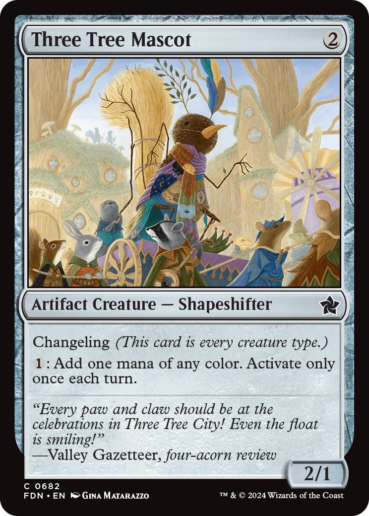 Three Tree Mascot [682] [Foundations] [Non-Foil]
