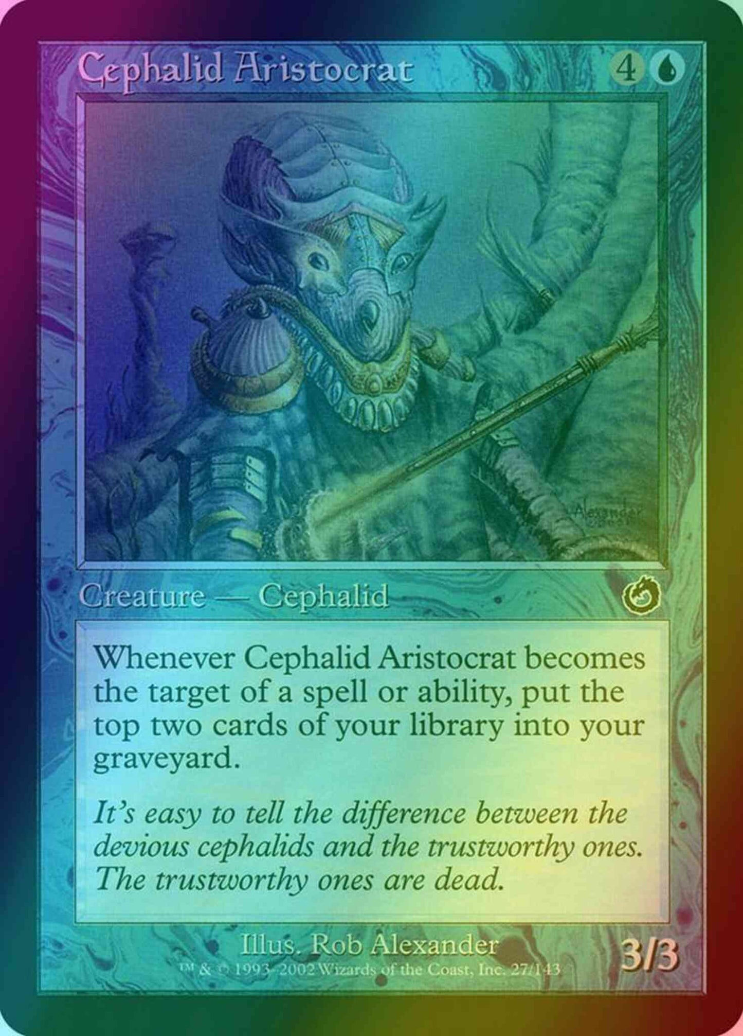 Cephalid Aristocrat [27] [Torment] [Foil]