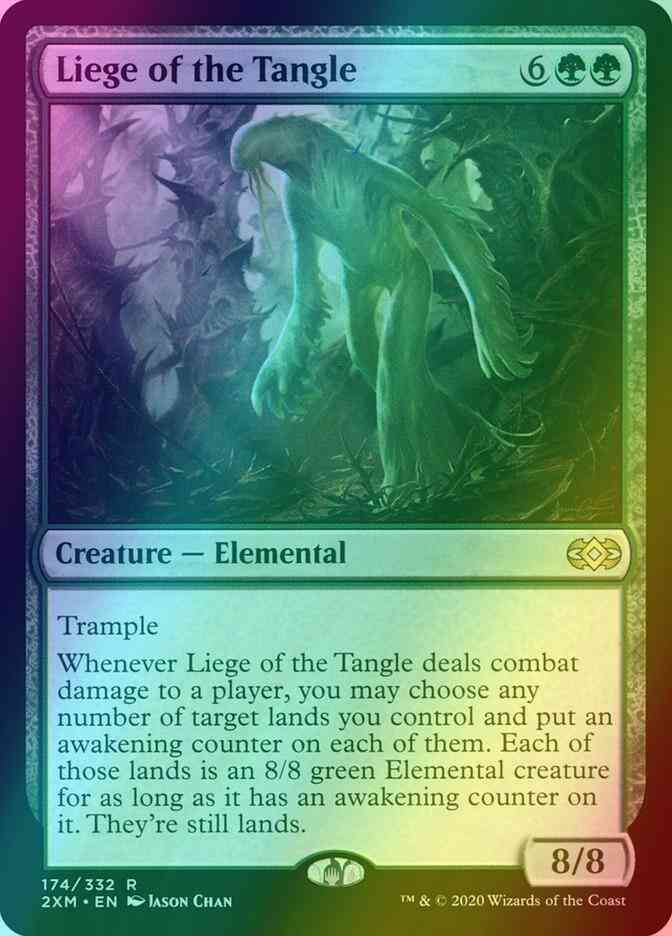 Liege of the Tangle [174] [Double Masters] [Foil]