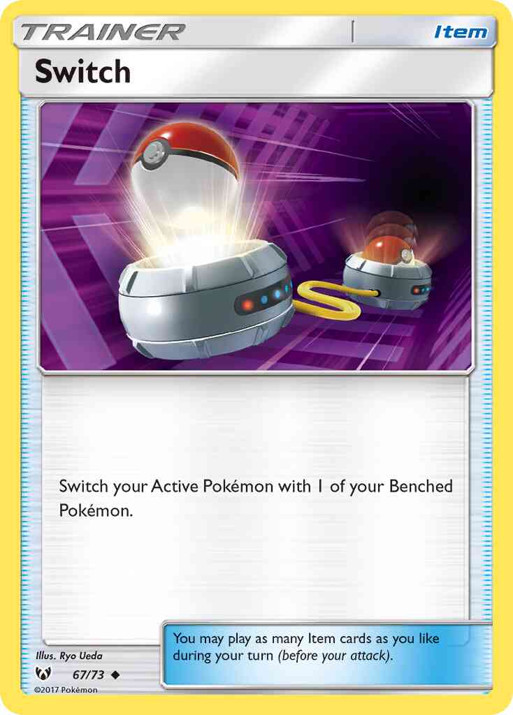 Switch - 67/73 - Uncommon [sm35-67] [Reverse Holo]