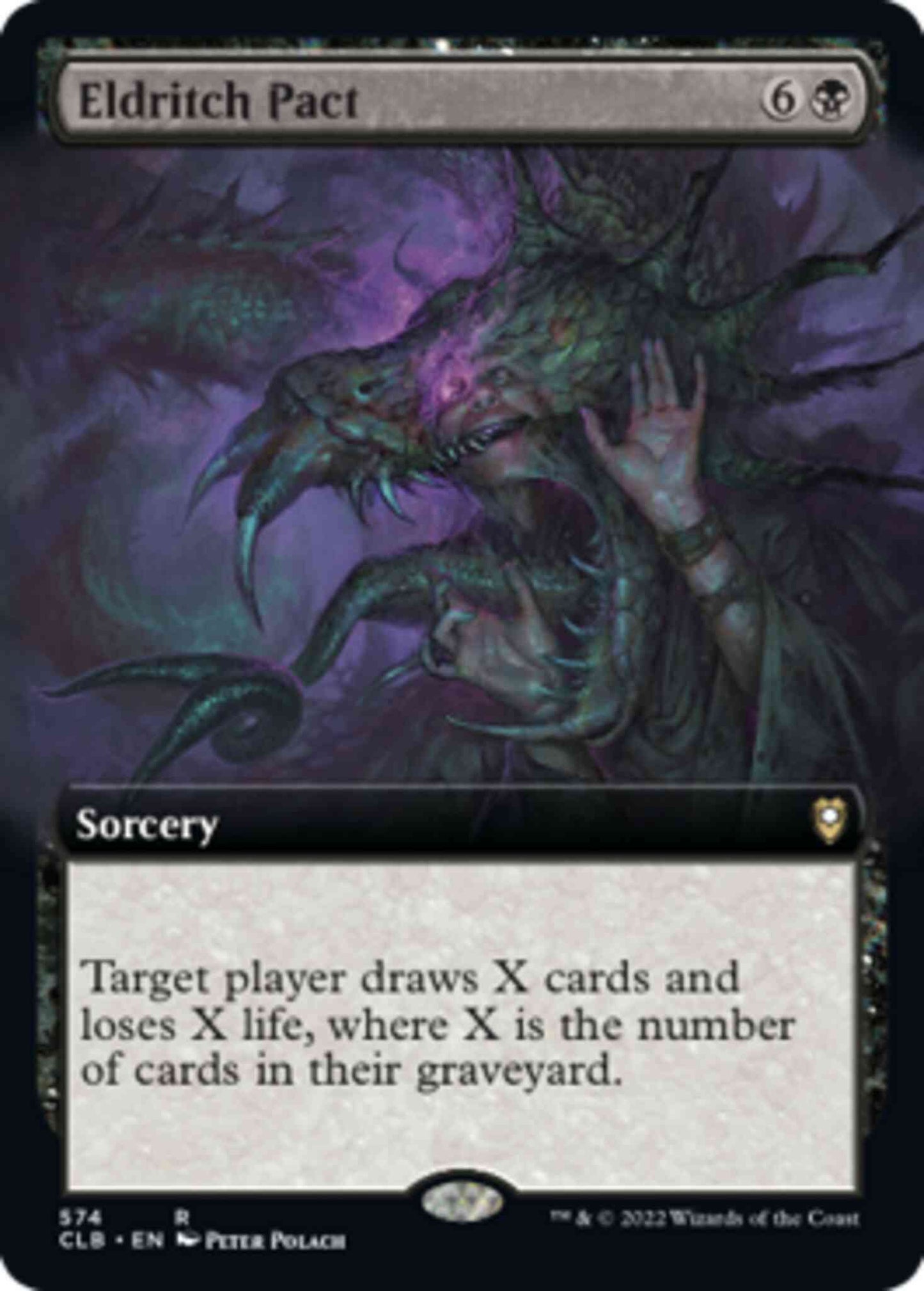 Eldritch Pact [574] [Extended Art] [Commander Legends: Battle for Baldur's Gate] [Non-Foil]