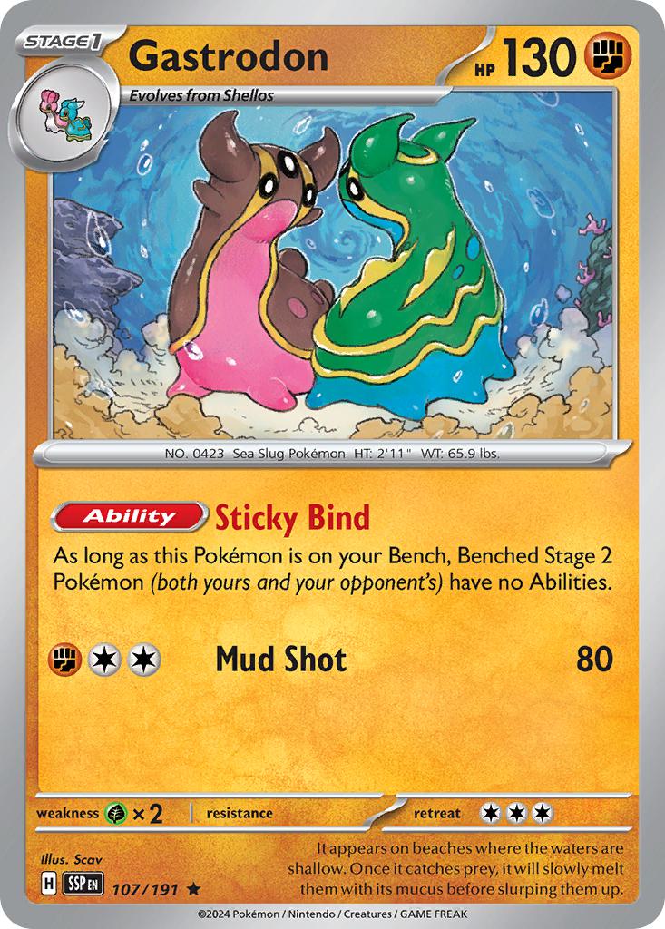 Gastrodon - 107/191 - Rare [sv08-107] [Holo]