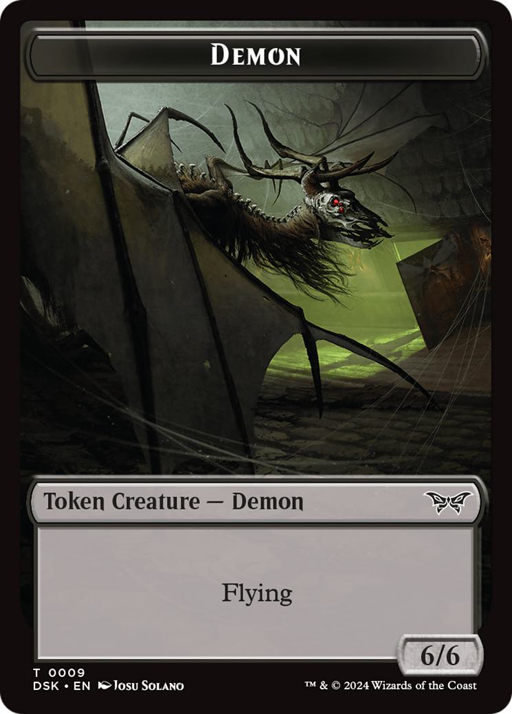 Demon Token [09] [Duskmourn: House of Horror: Tokens] [Non-Foil]