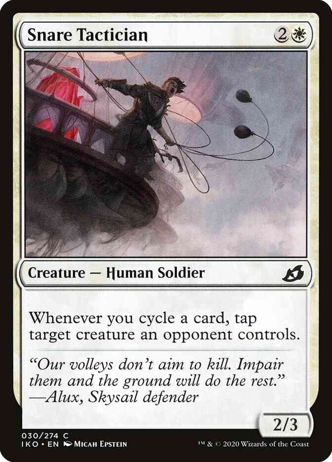 Snare Tactician [30] [Ikoria: Lair of Behemoths] [Non-Foil]