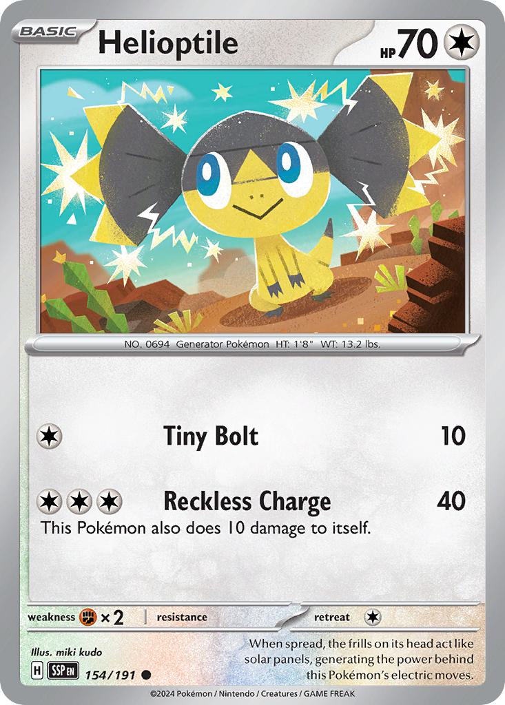 Helioptile - 154/191 - Common [sv08-154] [Non-Holo]