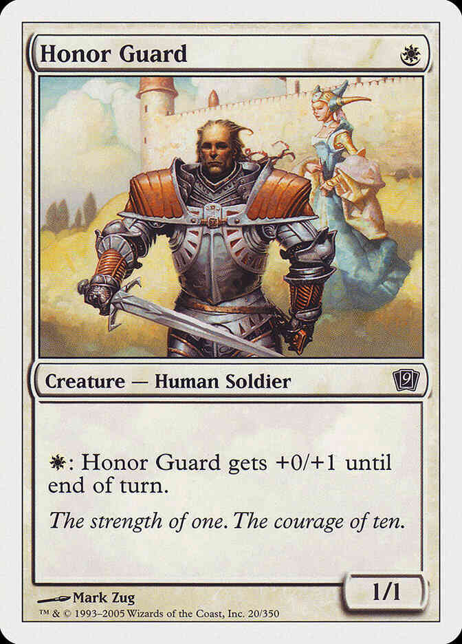 Honor Guard [20] [Ninth Edition] [Non-Foil]