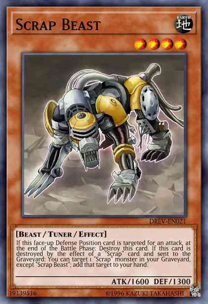 Scrap Beast - DREV-EN021 - Rare - Unlimited
