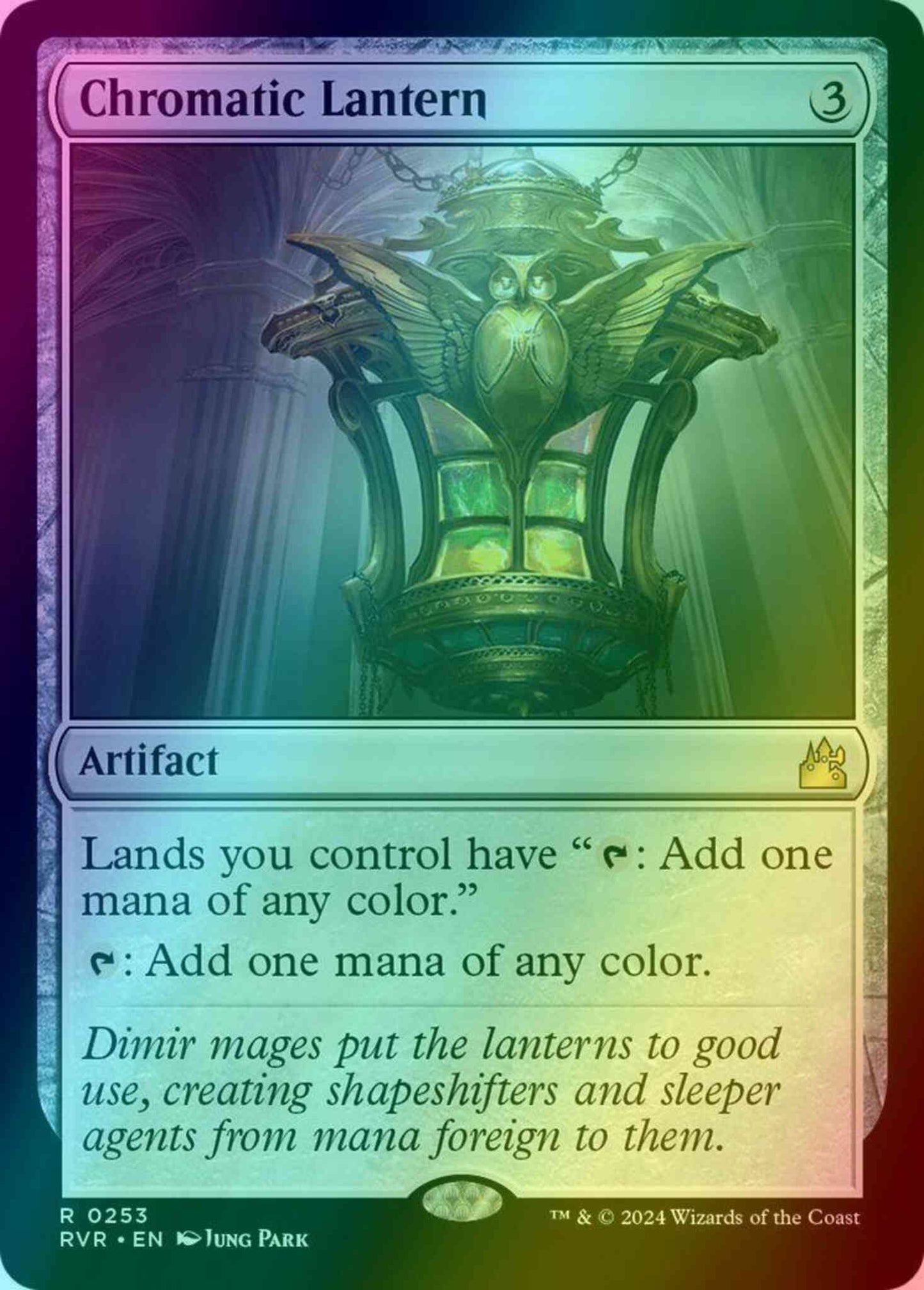 Chromatic Lantern [253] [Ravnica Remastered] [Foil]