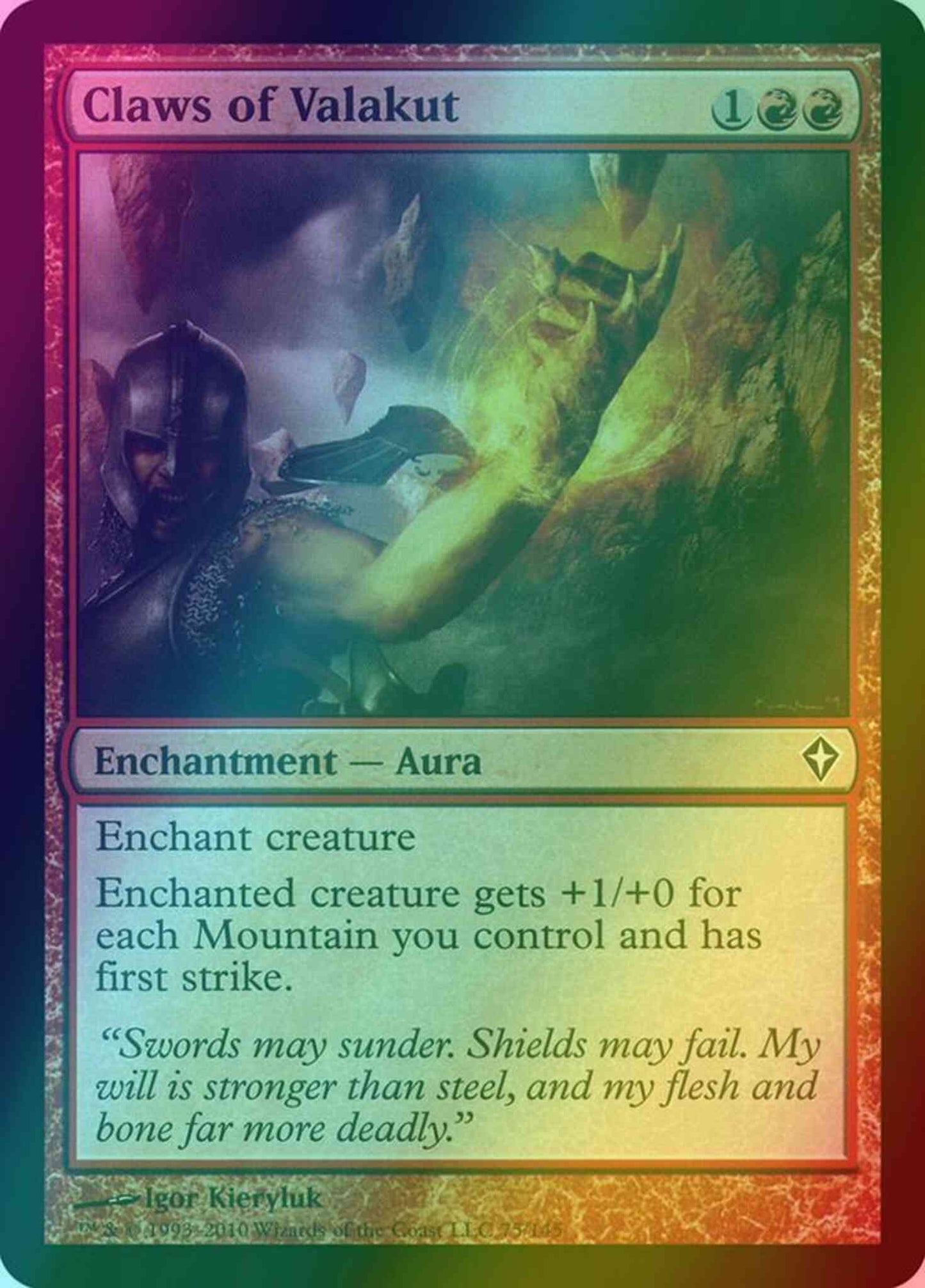 Claws of Valakut [75] [Worldwake] [Foil]
