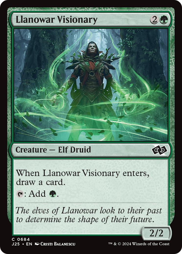 Llanowar Visionary [684] [Foundations: Jumpstart] [Non-Foil]