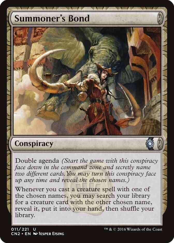 Summoner's Bond [11] [Conspiracy Take The Crown] [Non-Foil]