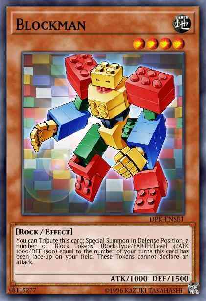 Blockman - BP02-EN049 - Mosaic Rare - 1st Edition