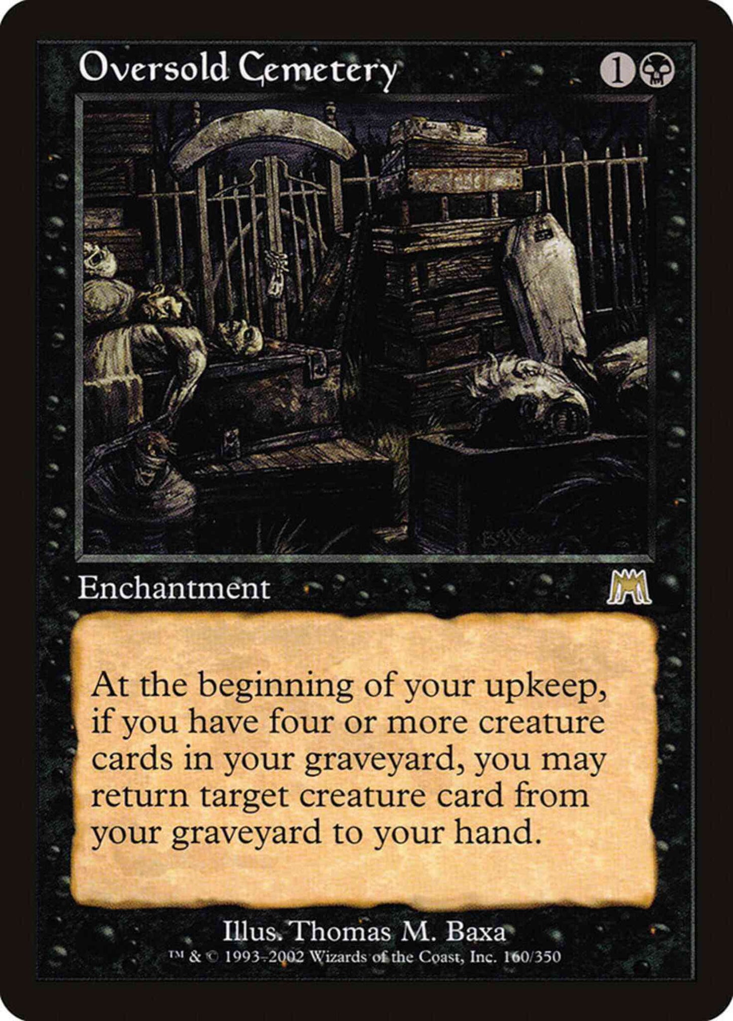 Oversold Cemetery [160] [Onslaught] [Non-Foil]