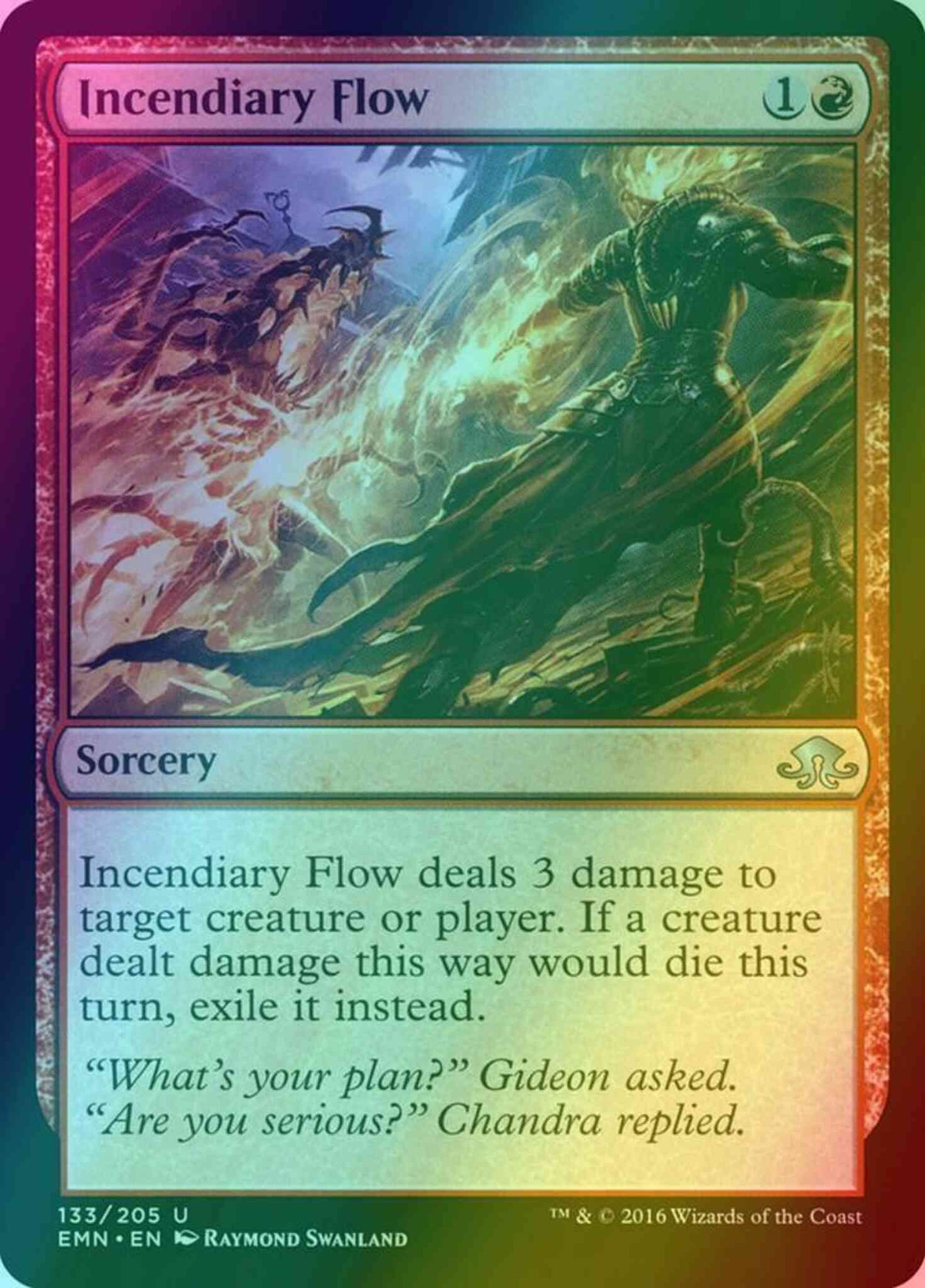 Incendiary Flow [133] [Eldritch Moon] [Foil]