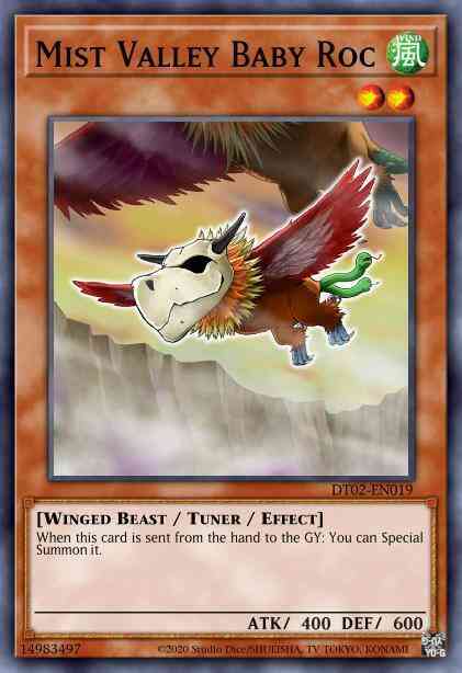 Mist Valley Baby Roc - HA02-EN013 - Super Rare - Unlimited