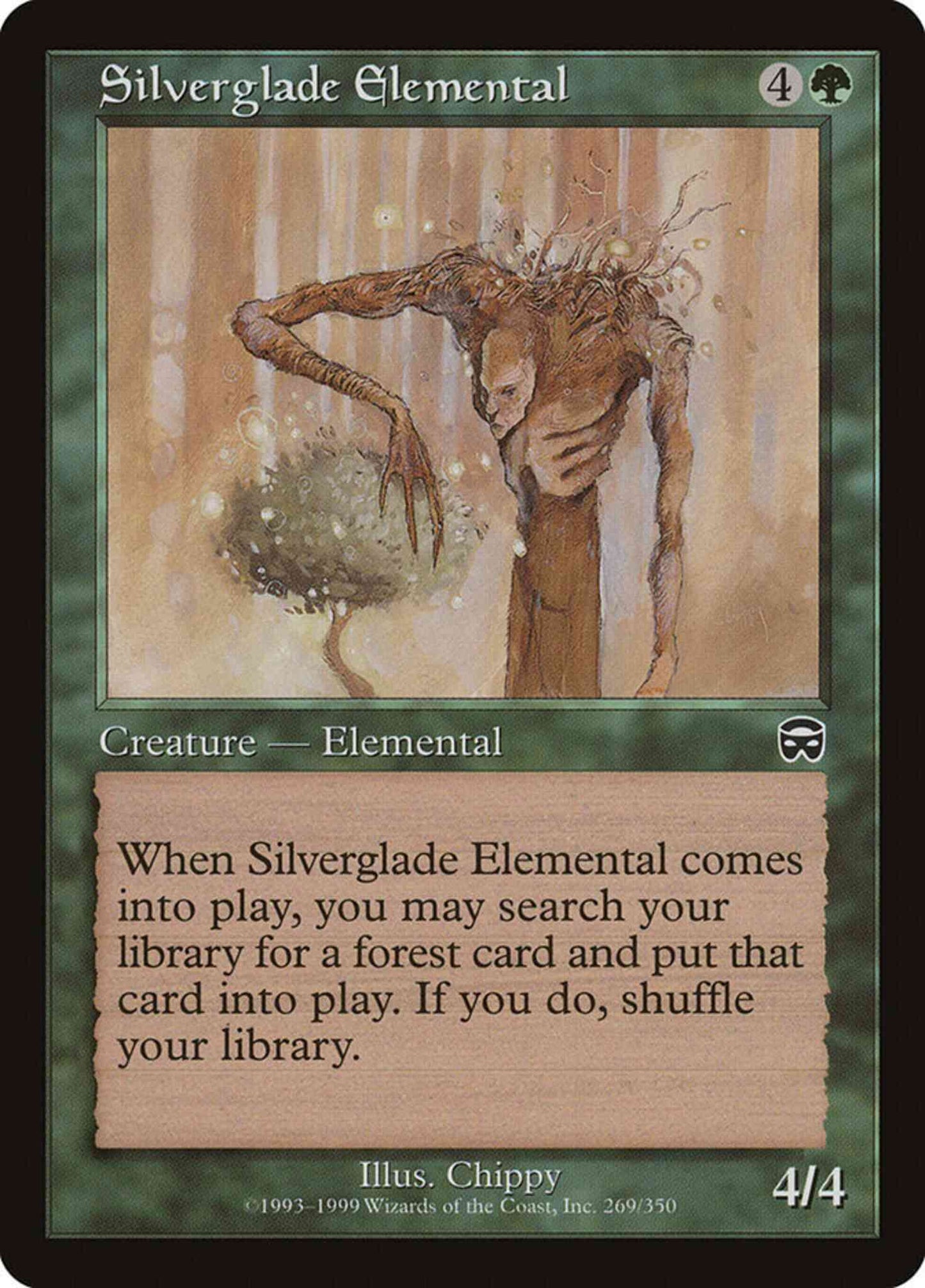 Silverglade Elemental [269] [Mercadian Masques] [Non-Foil]