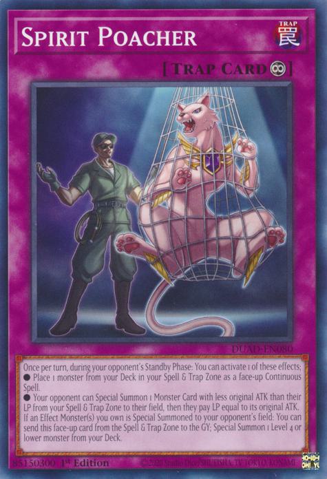 Spirit Poacher - DUAD-EN080 - Common - 1st Edition