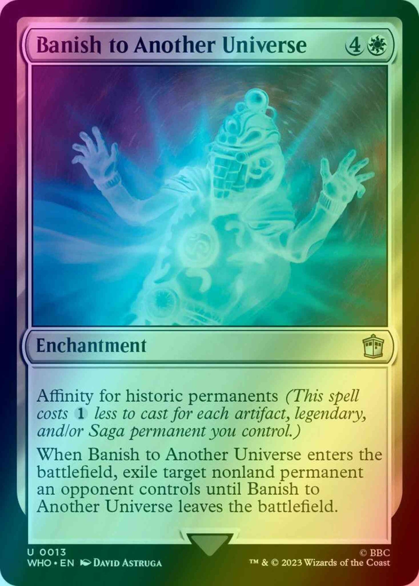Banish to Another Universe [13] [Universes Beyond: Doctor Who] [Foil]