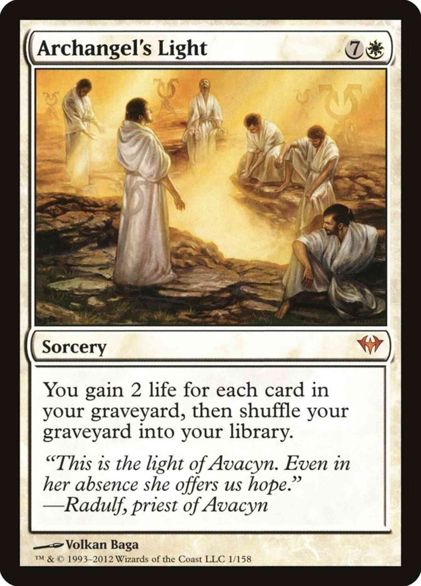 Archangel's Light [1] [Dark Ascension] [Non-Foil]