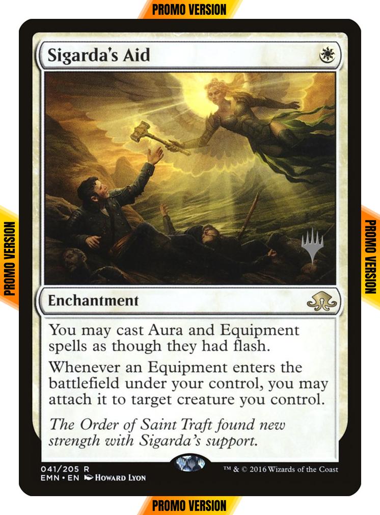 Sigarda's Aid [Promo Pack] [41p] [Eldritch Moon Promos] [Foil]