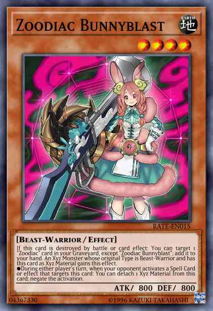 Zoodiac Bunnyblast - RATE-EN015 - Common - 1st Edition