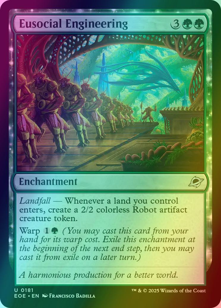 Eusocial Engineering [181] [Edge of Eternities] [Foil]