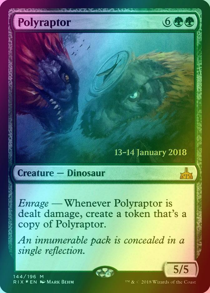Polyraptor [144s] [Rivals of Ixalan Promos] [Foil]