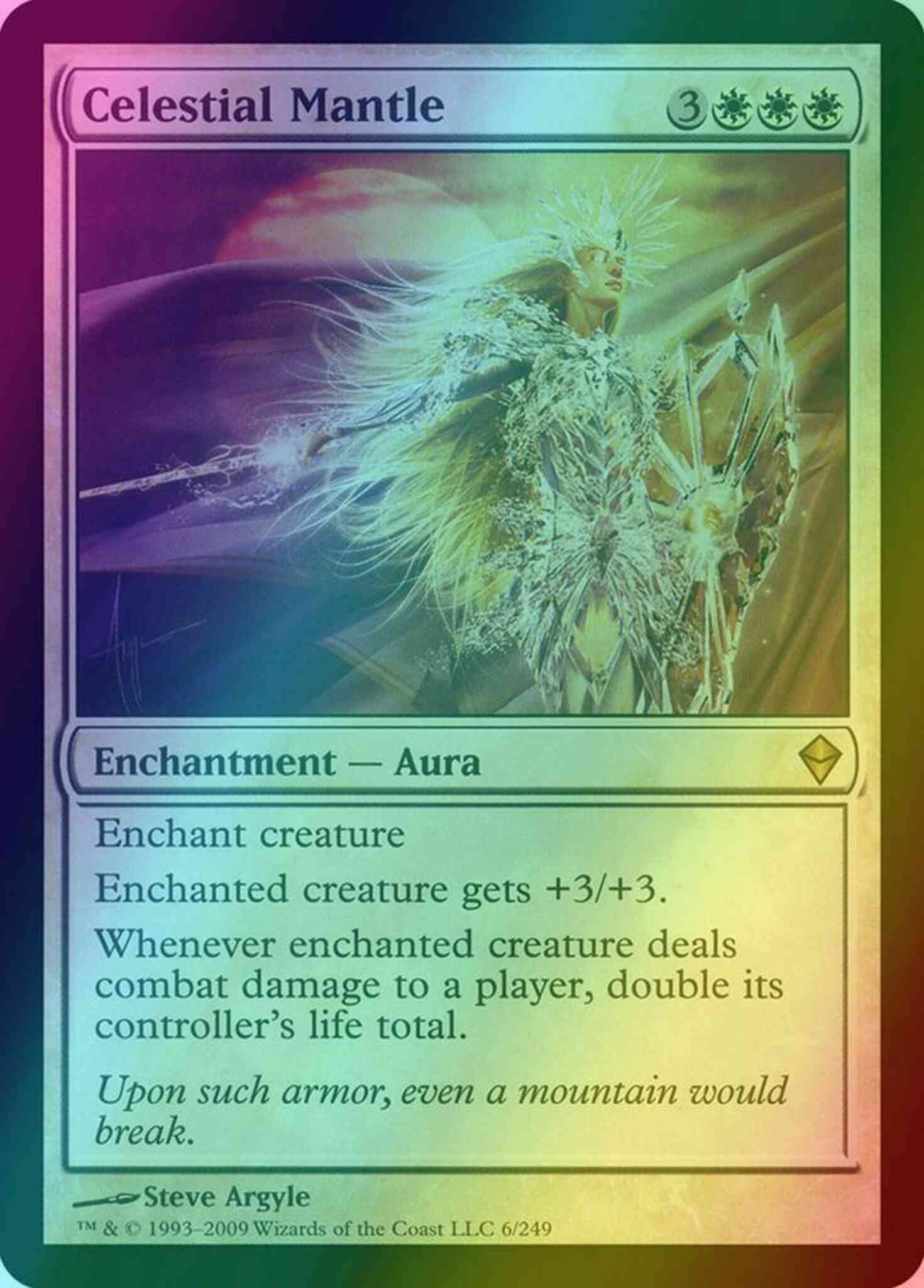 Celestial Mantle [6] [Zendikar] [Foil] – Face to Face Games