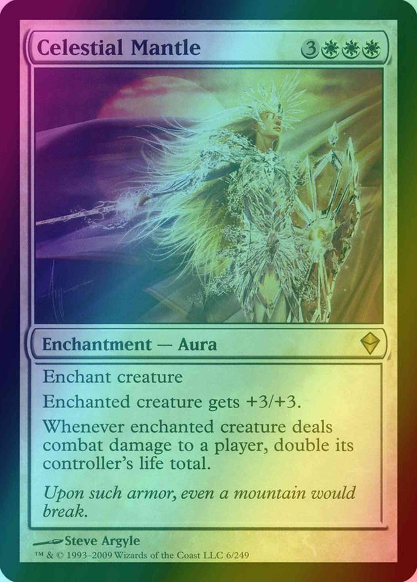 Celestial Mantle [6] [Zendikar] [Foil]
