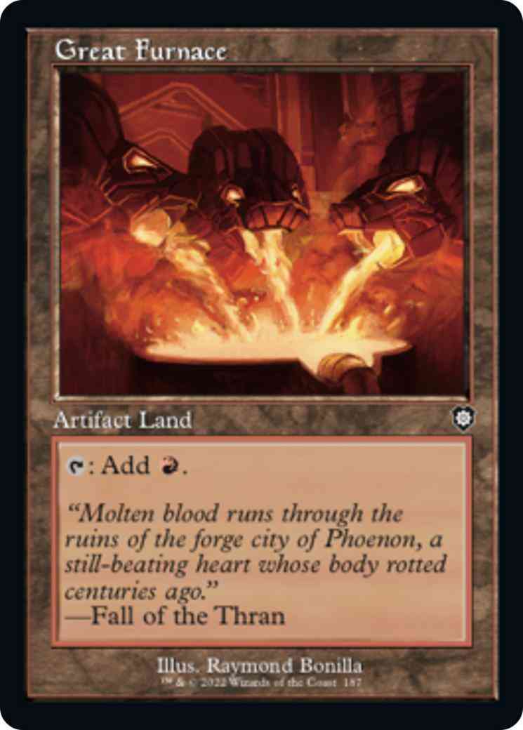 Great Furnace [187] [Retro Frame] [The Brothers' War: Commander] [Non-Foil]