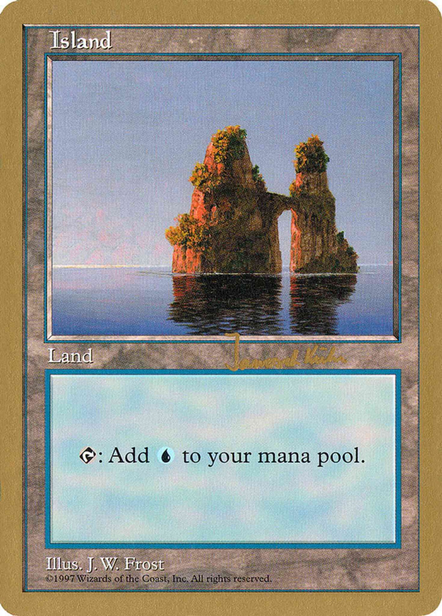 Island [jk436] [Janosch Kunn] [Single Arch] [World Championship Decks 1997] [Non-Foil]