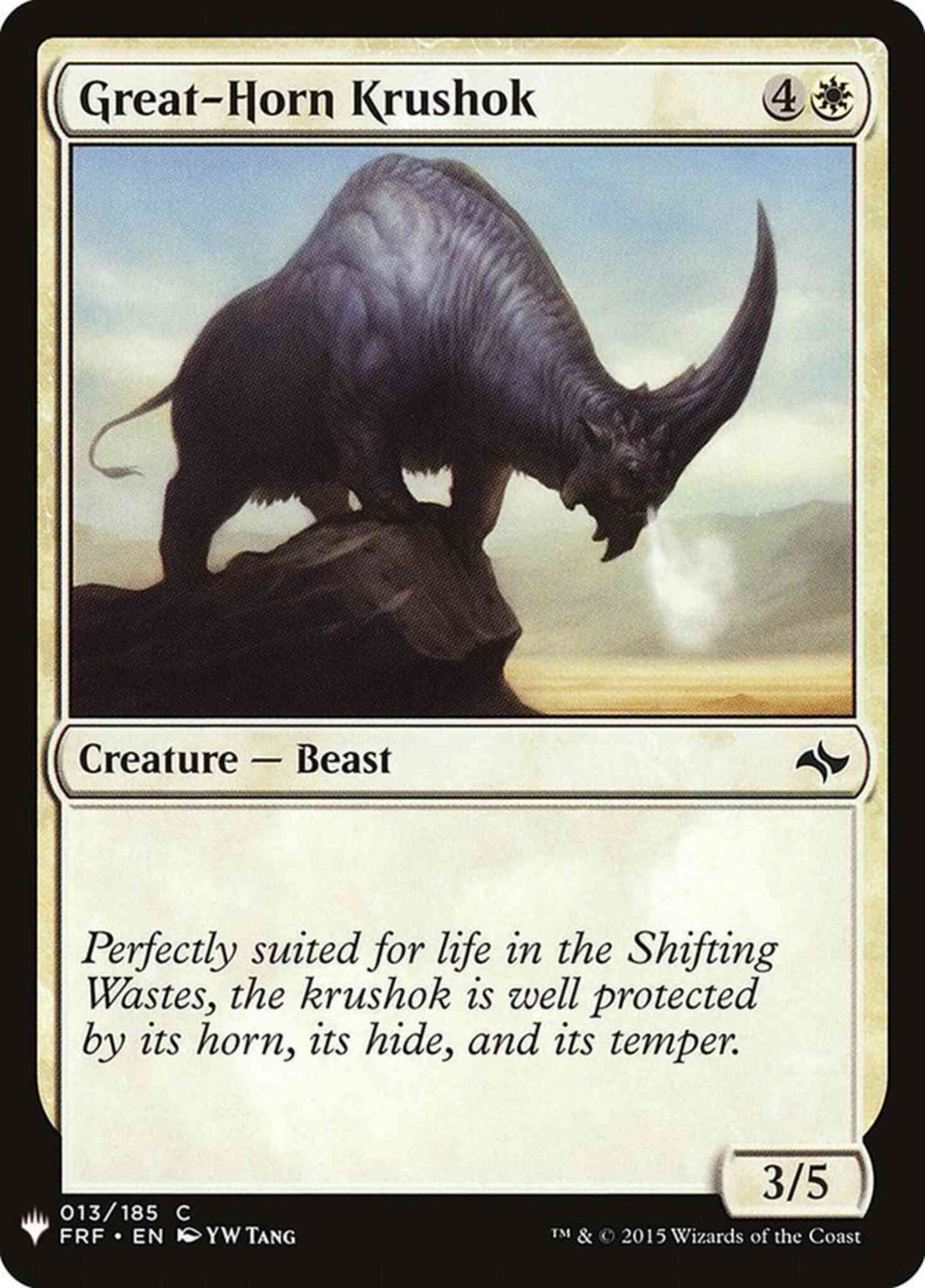 Great-Horn Krushok [FRF-13] [The List] [Non-Foil]