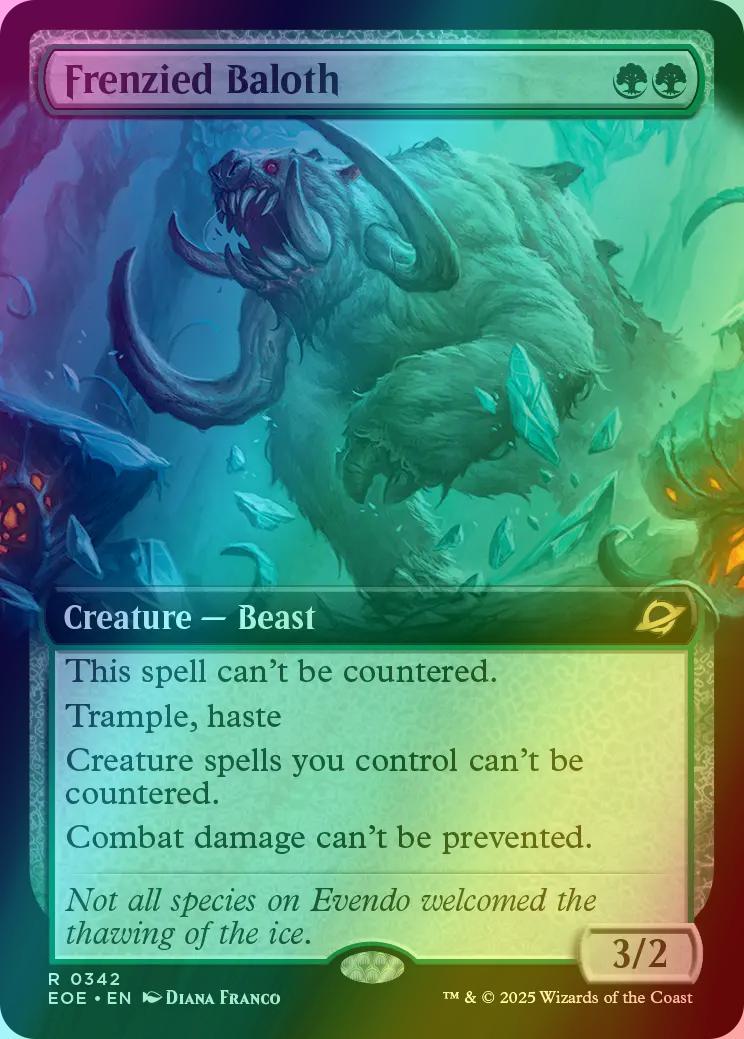 Frenzied Baloth [342] [Extended Art] [Edge of Eternities] [Foil]