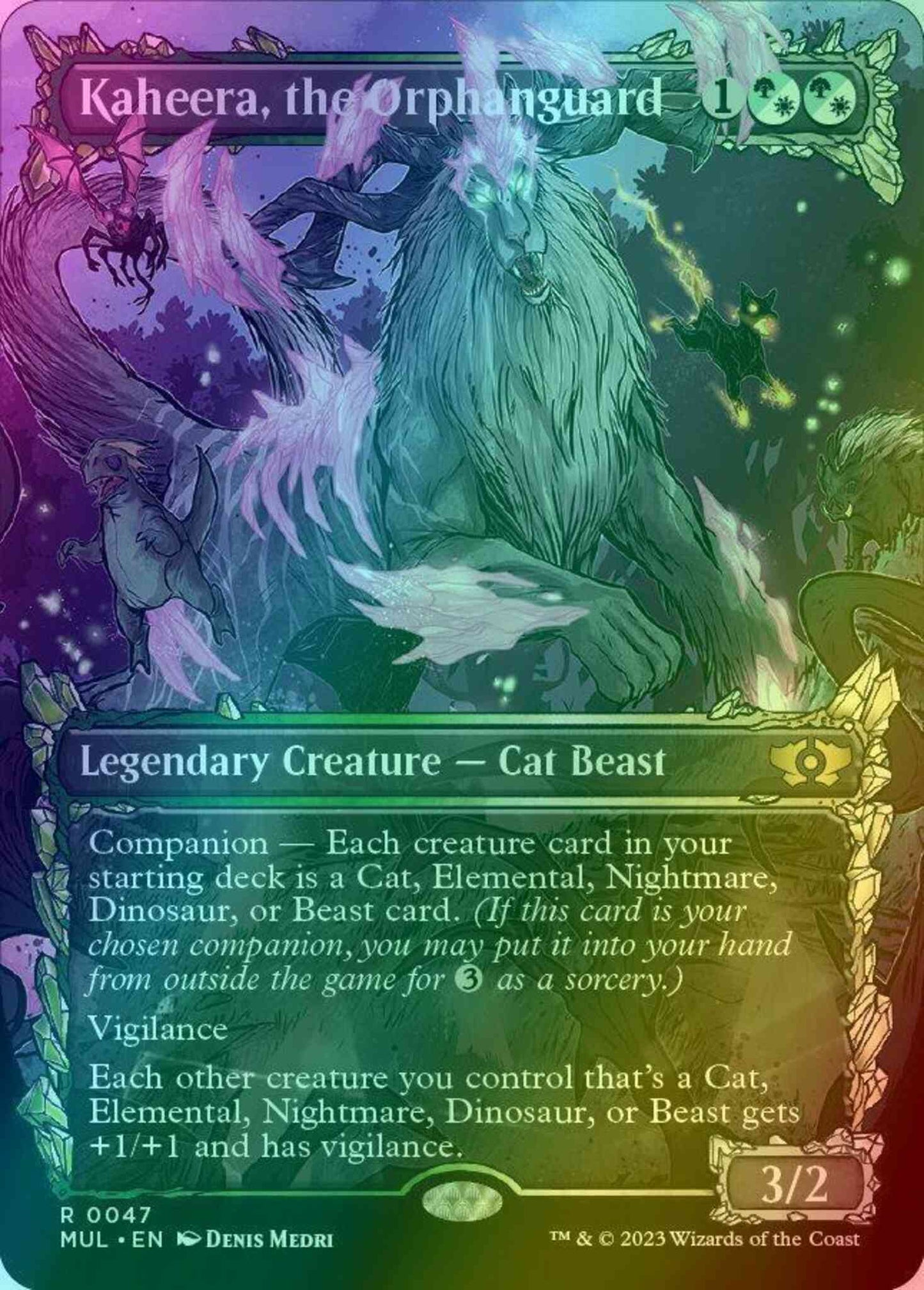 Kaheera, the Orphanguard [47] [Planar Showcase] [Multiverse Legends] [Foil]