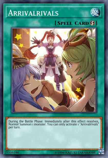 Arrivalrivals - MP18-EN142 - Ultra Rare - 1st Edition