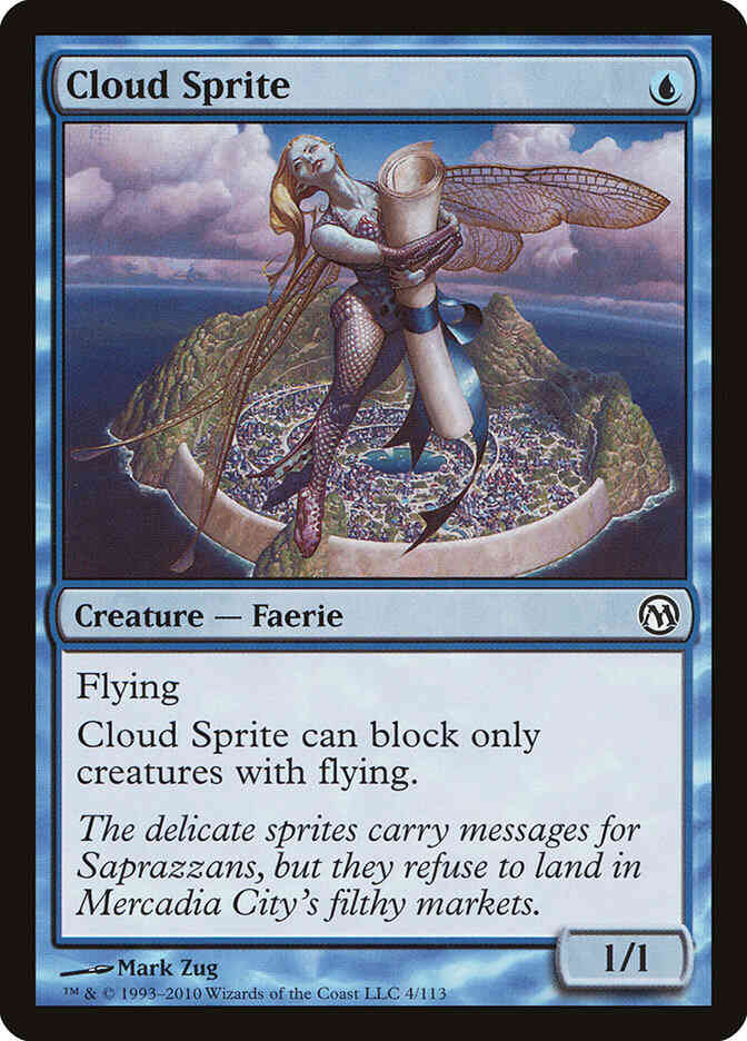 Cloud Sprite [4] [Duels of the Planeswalkers] [Non-Foil]