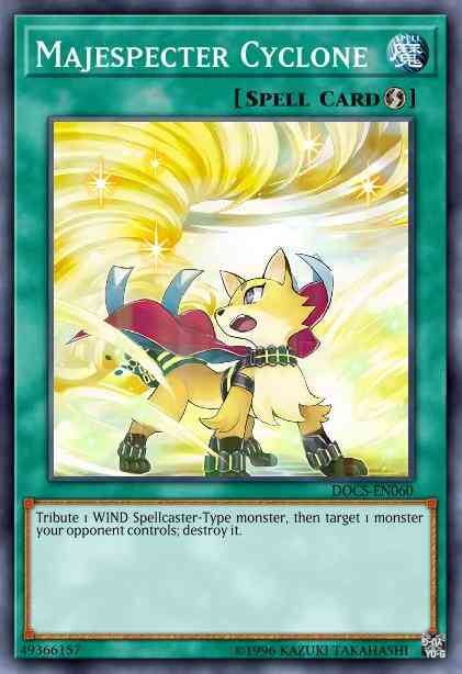Majespecter Cyclone - DOCS-EN060 - Super Rare - Unlimited