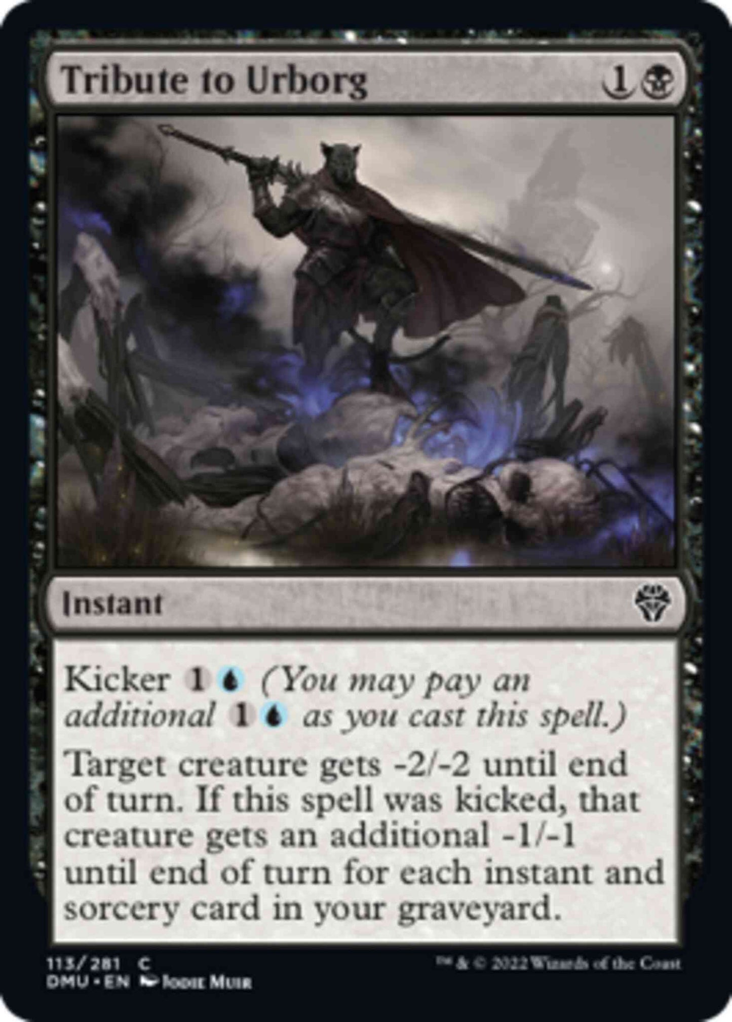 Tribute to Urborg [113] [Dominaria United] [Non-Foil]