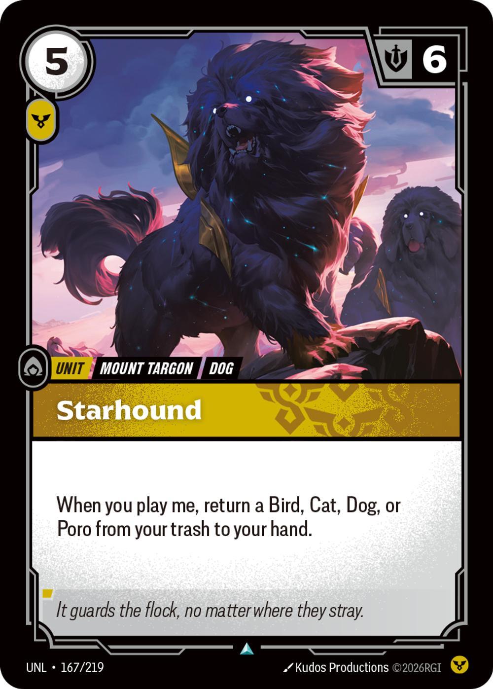 Starhound - 167/219 [Unleashed] [Non-Foil]