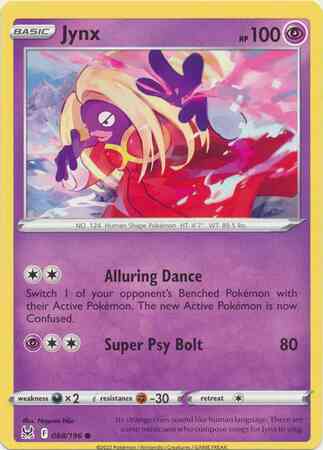 Jynx - 068/196 - Common [swsh11-068] [Non-Holo]