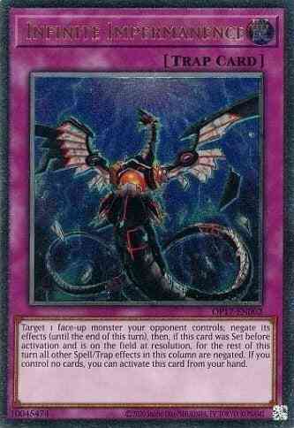 Infinite Impermanence - OP17-EN002 - Ultimate Rare - Unlimited